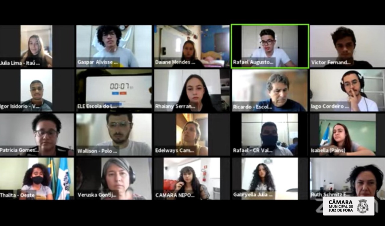 Parlamento Jovem de Minas abordará o tema Saúde Mental do Jovem na edição 2022 (01/10/2021 00:00:00)
