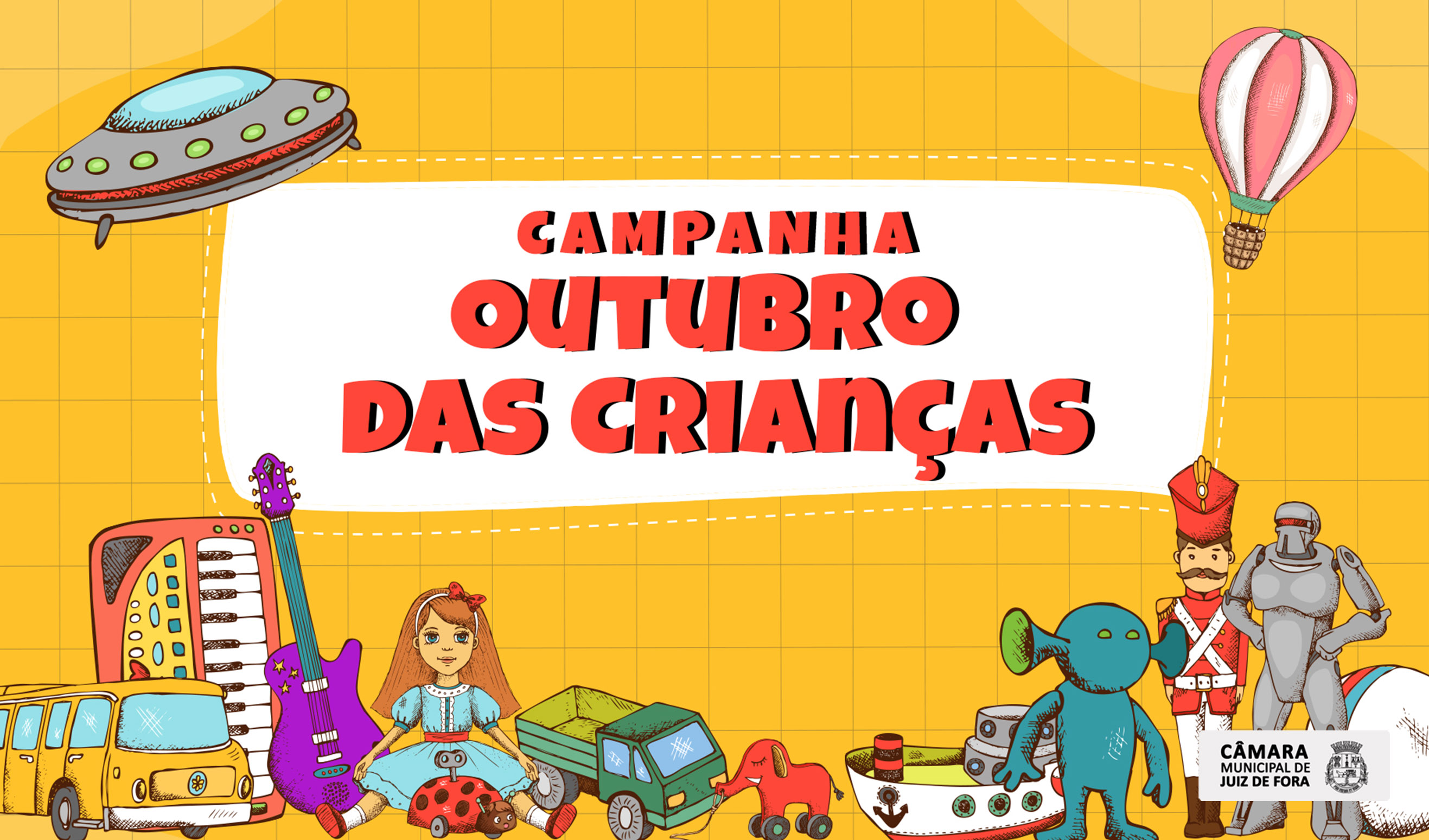 Outubro das Crianças - Câmara promove arrecadação de brinquedos para instituições sociais que atendem crianças   (04/10/2021 00:00:00)