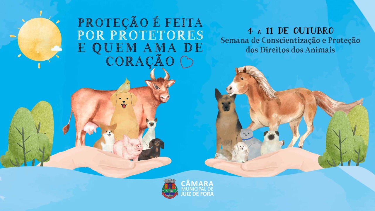 Câmara divulga pílulas da Semana de Conscientização e Proteção dos Direitos dos Animais 2021 (06/10/2021 00:00:00)