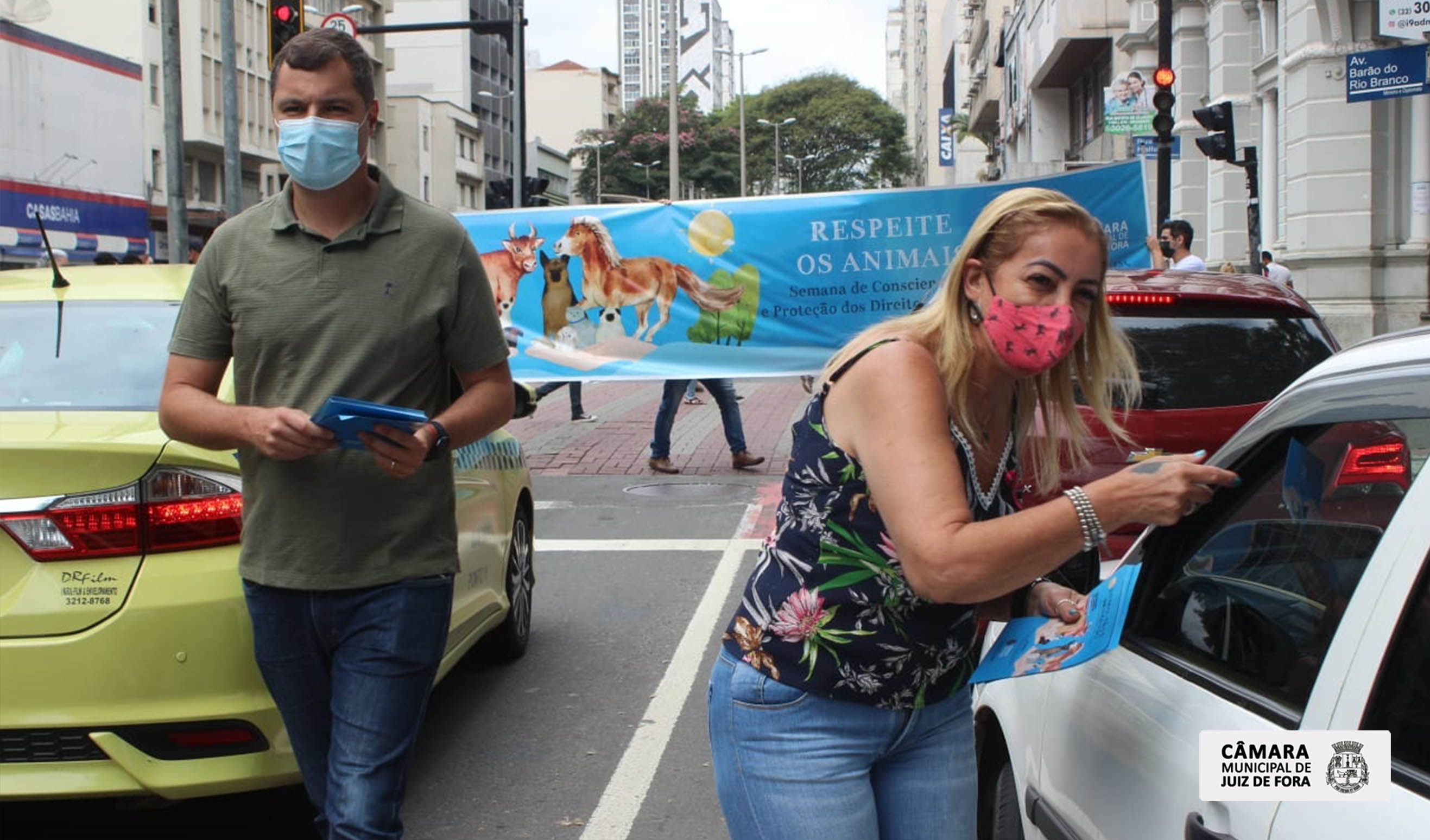 Semana de Proteção Animal 2021 - Comissão de Proteção dos Animais realiza blitz educativa  (08/10/2021 00:00:00)