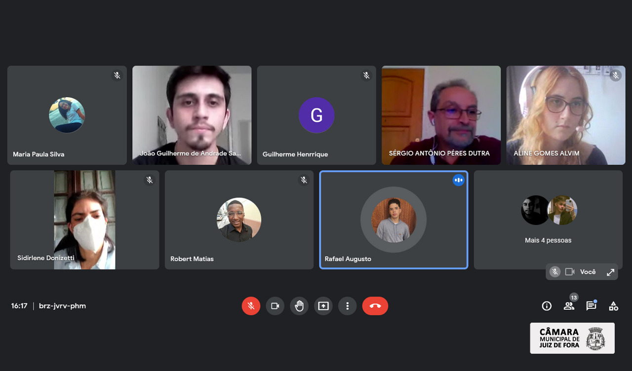 Parlamento Jovem Regional Zona da Mata II inicia os debates para a Plenária Estadual  (14/10/2021 00:00:00)