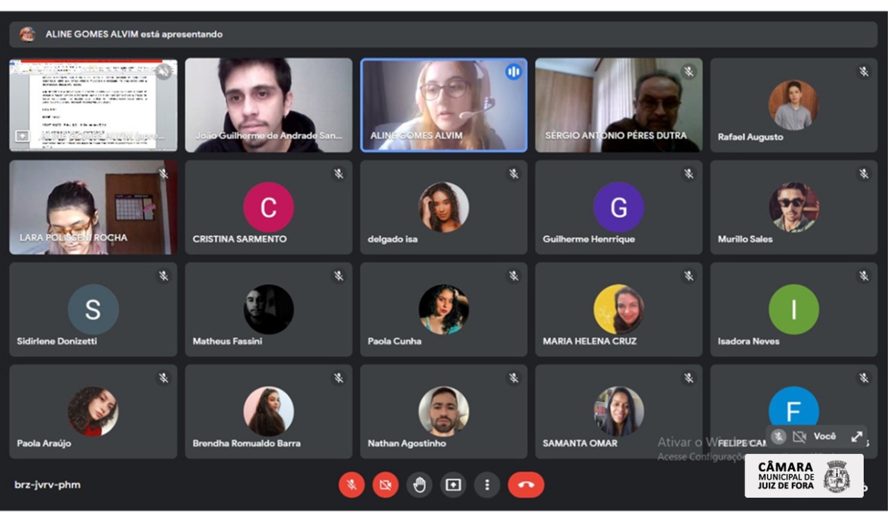 Polo define subtemas do Parlamento Jovem de Minas (21/10/2021 00:00:00)