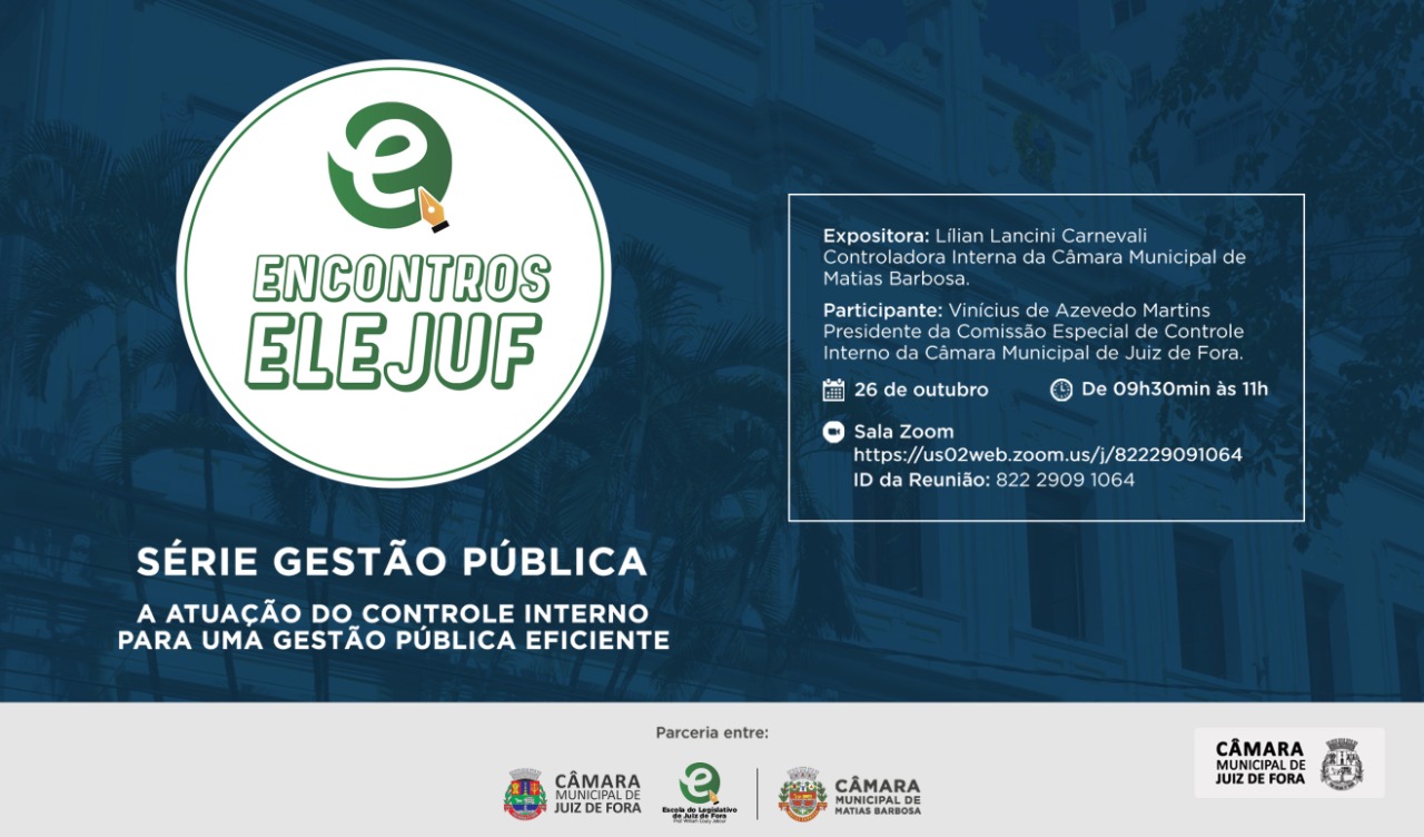 Capacitações do Encontros Elejuf continuam na próxima semana (22/10/2021 00:00:00)