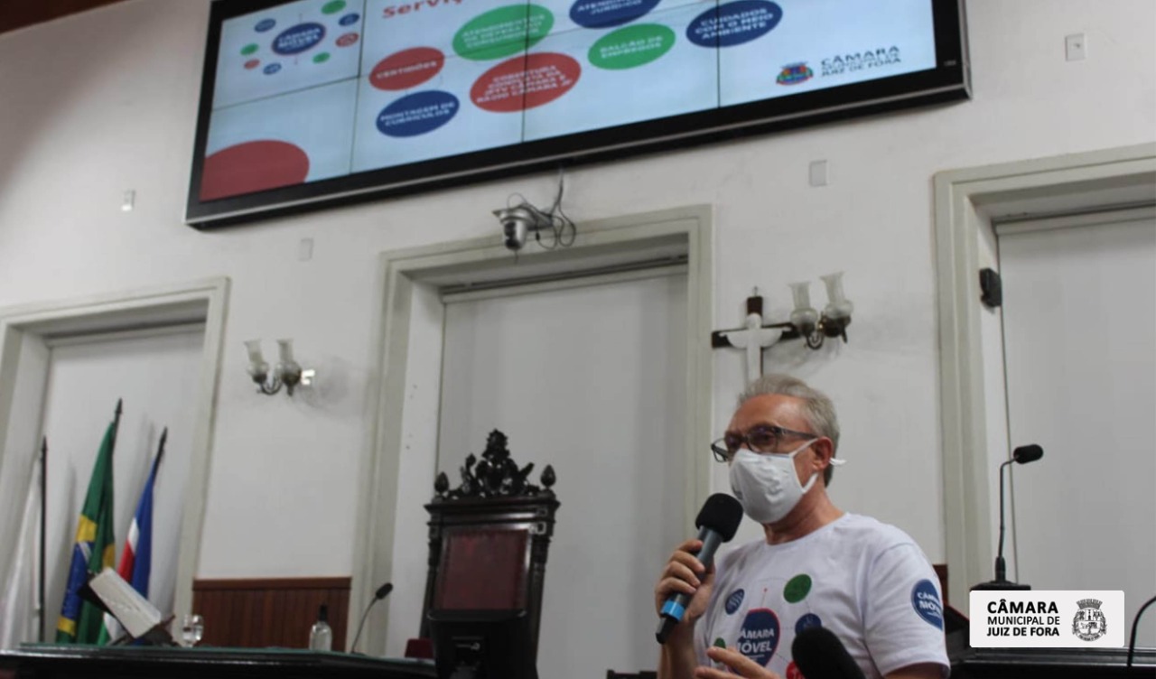 Câmara Móvel - Legislativo apresenta o projeto a líderes comunitários (05/11/2021 00:00:00)