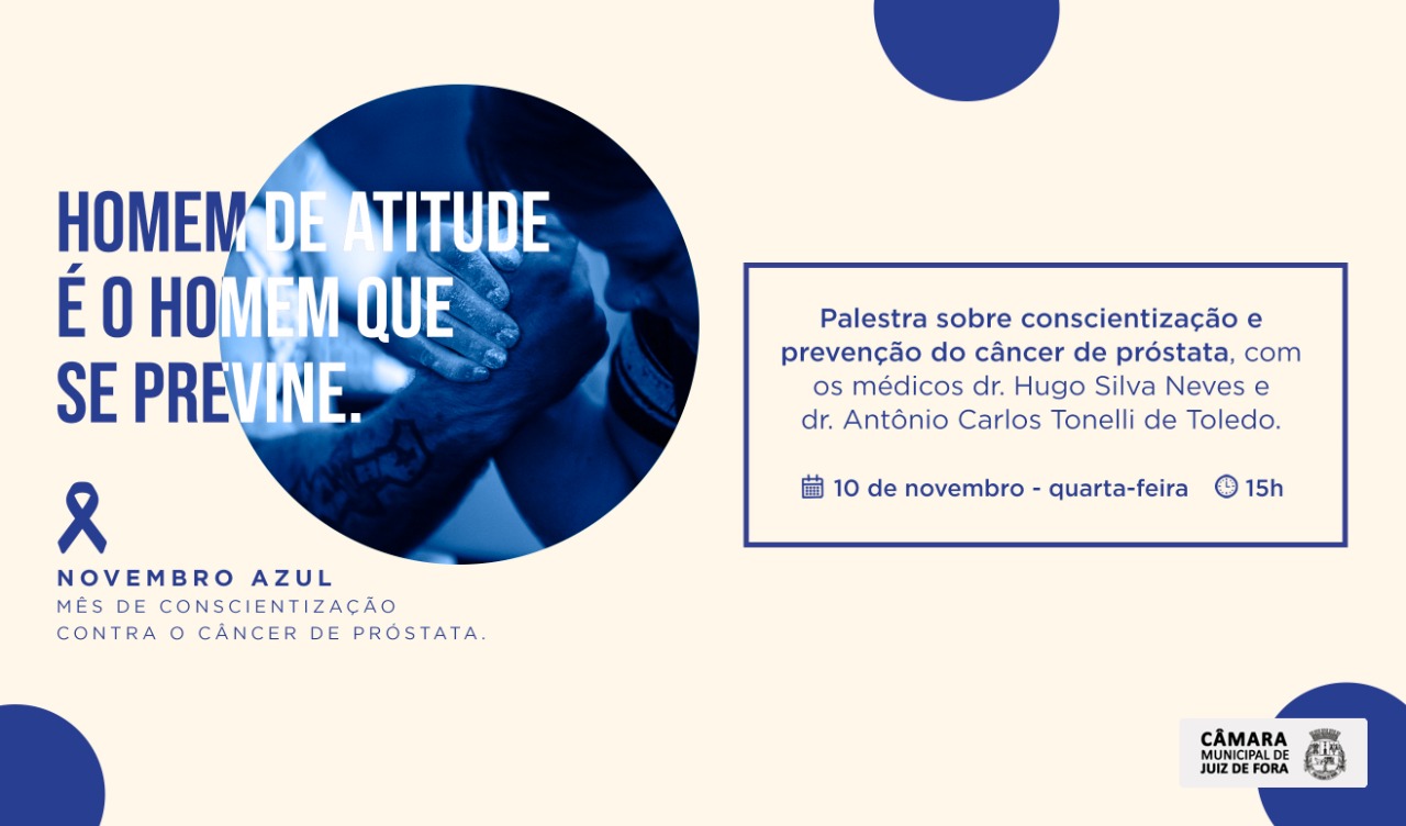  Câmara Municipal promoverá atividades do Novembro Azul  (08/11/2021 00:00:00)