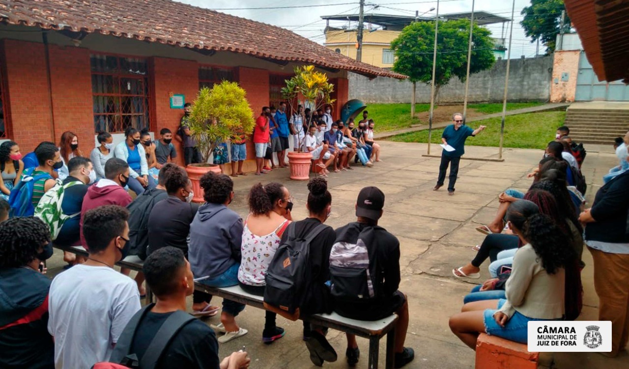 Coordenador do PJ Minas visita São João Nepomuceno (18/11/2021 00:00:00)