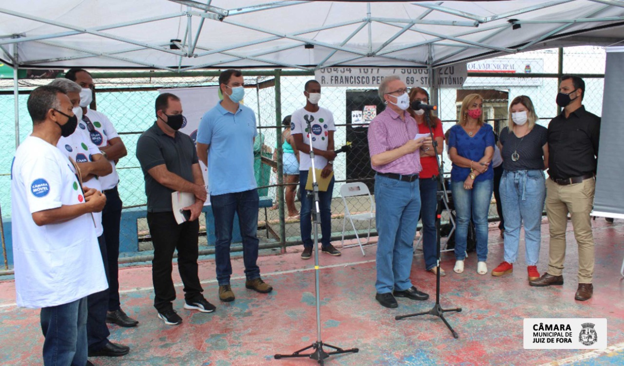 Câmara Móvel - Bairro Santo Antônio recebe o projeto itinerante do Legislativo (02/12/2021 00:00:00)