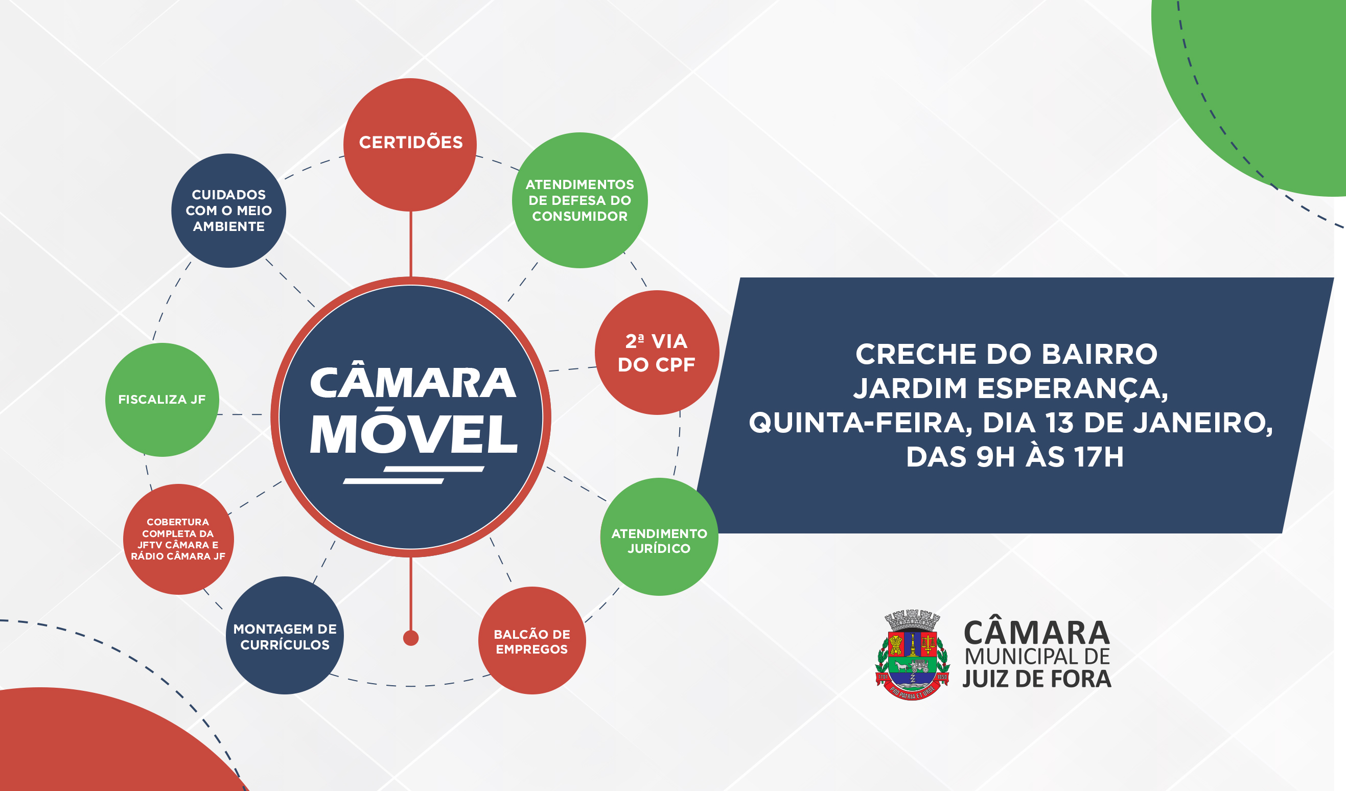 Bairro Jardim Esperança recebe serviços do Câmara Móvel (12/01/2022 00:00:00)