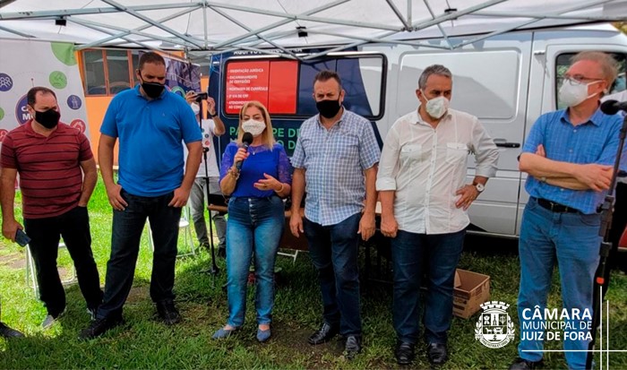 Bairro Jardim Esperança recebe o Projeto Câmara Móvel (13/01/2022 00:00:00)