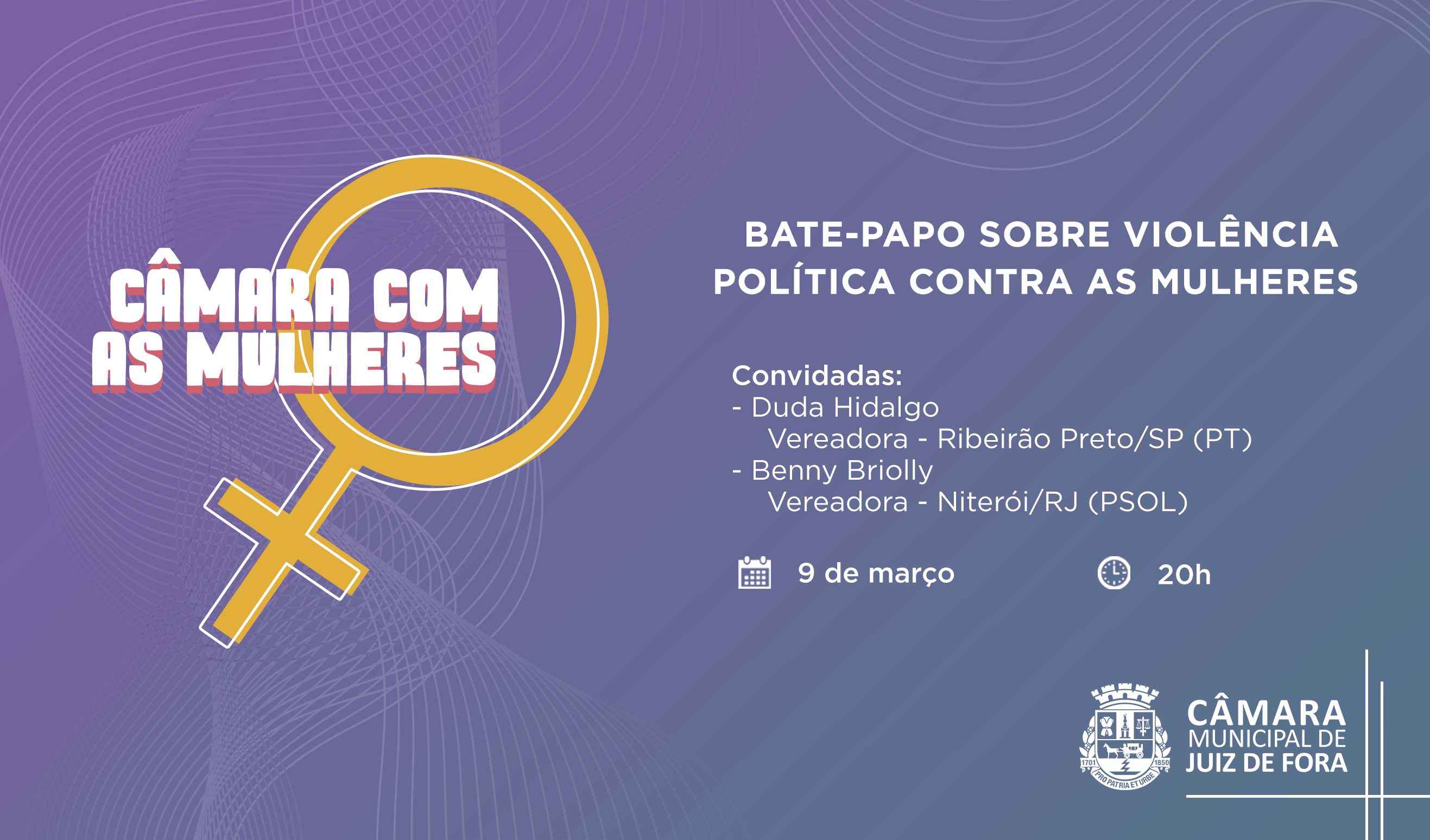 Violência política contra mulheres é tema de bate-papo (09/03/2022 00:00:00)