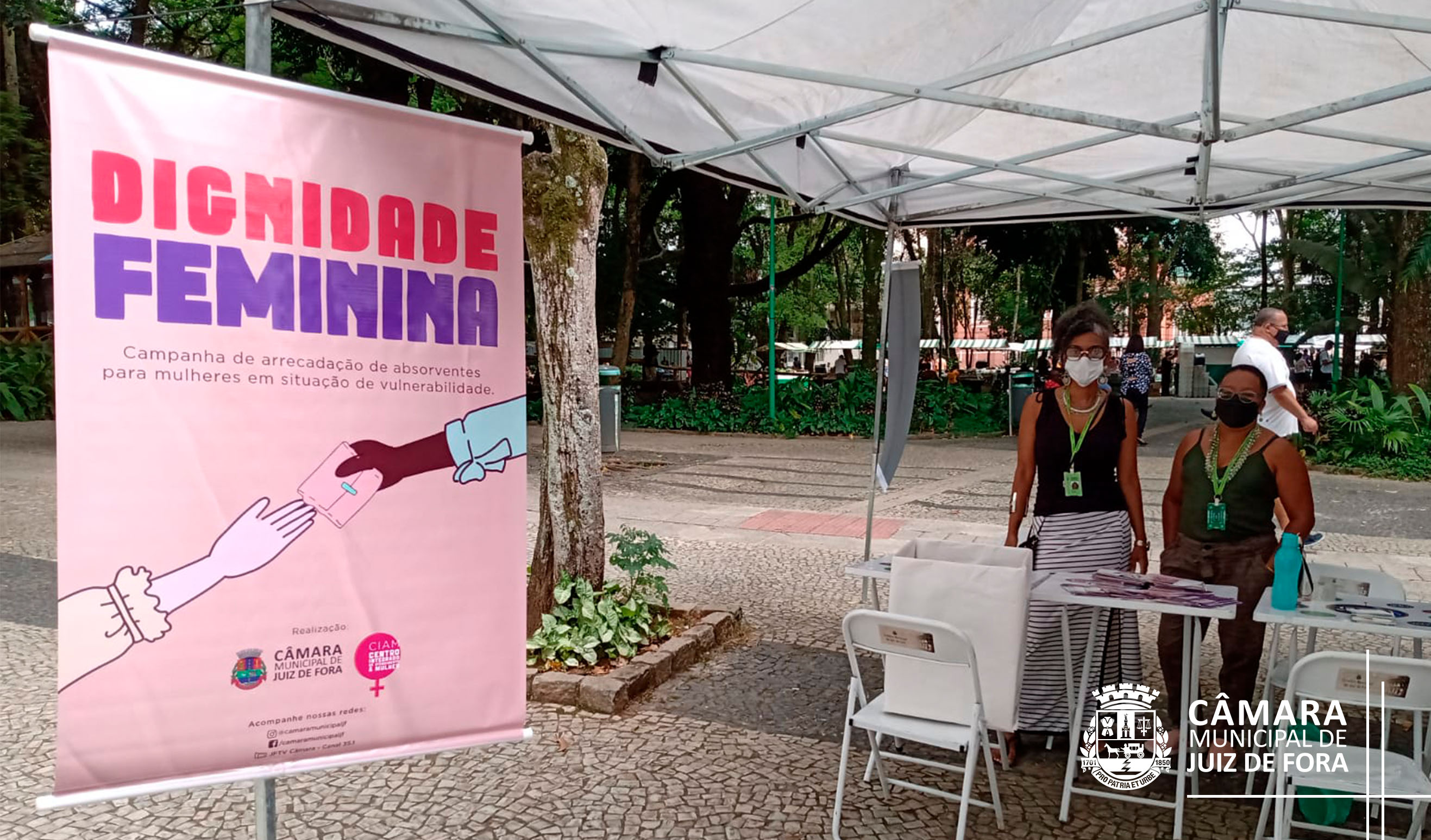 Câmara lança campanha de erradicação da pobreza menstrual (17/03/2022 00:00:00)