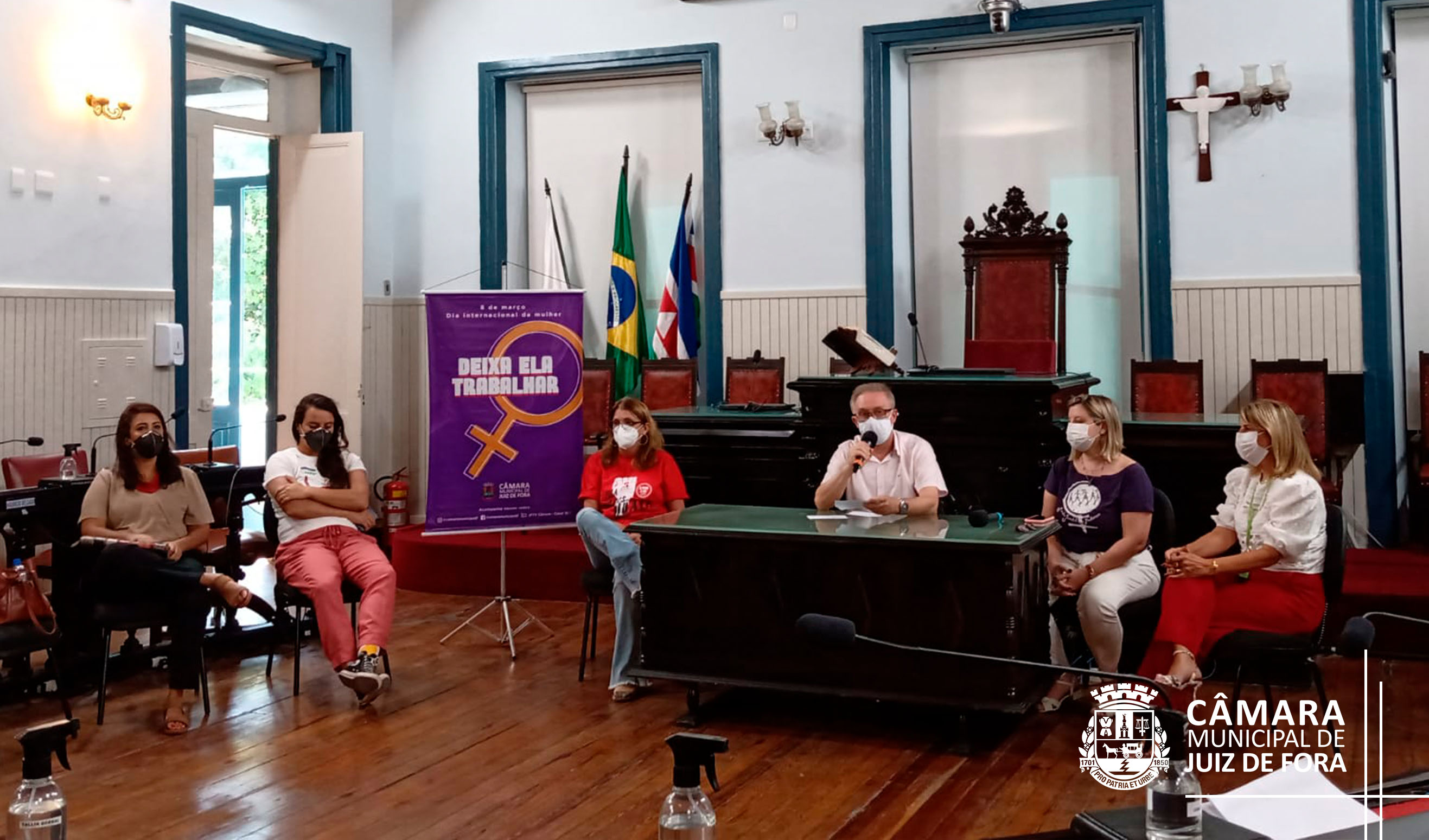 Câmara promove Roda de Conversa sobre assédio (17/03/2022 00:00:00)