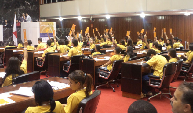  Propostas do Parlamento Jovem 2012 expostas em documento final  (06/07/2012 00:00:00)