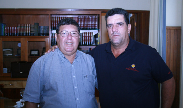 Julio Gasparette recebe visita do Presidente da Câmara de Recreio (04/02/2013 00:00:00)