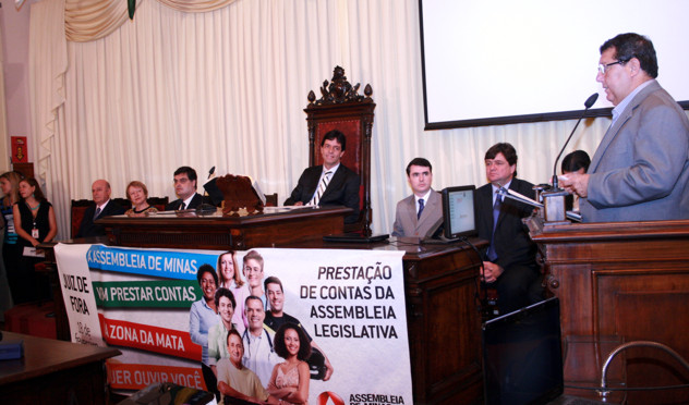 Assembleia de Minas realiza prestação de contas na Câmara Municipal de Juiz de Fora (18/02/2013 00:00:00)