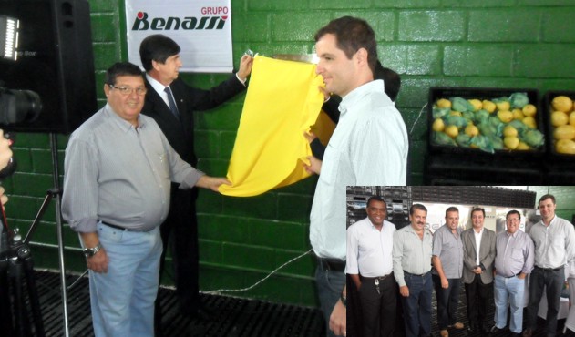 Vereadores participam de inauguração do Banco de Caixas Plásticas na Ceasa (11/04/2013 00:00:00)