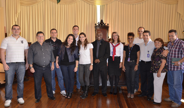 Cinco novos concursados são recepcionados pela Câmara (20/06/2013 00:00:00)