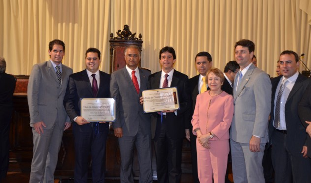 Presidente da Assembleia é homenageado na Câmara de Juiz de Fora (13/09/2013 00:00:00)