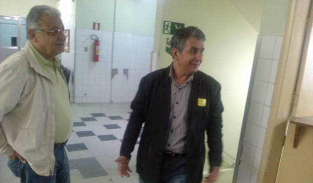 Presidente da Comissão de Saúde, Antônio Aguiar, visita HPS (01/10/2013 00:00:00)