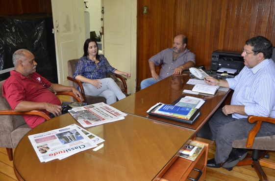 Presidente da Câmara de Itajubá visita Legislativo de Juiz de Fora (15/04/2014 00:00:00)