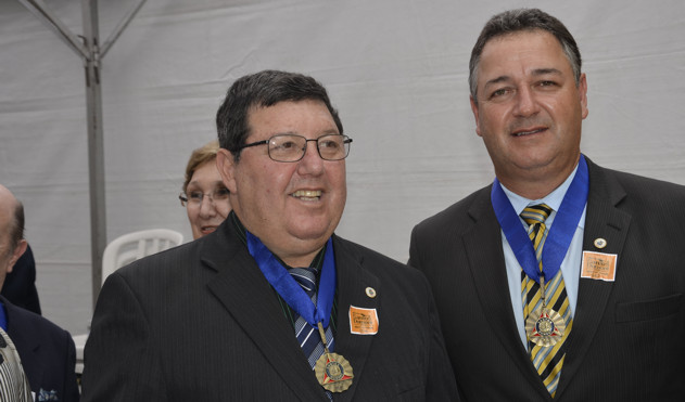 Julio Gasparette e João do Joaninho são agraciados com a Medalha Santos Dumont (20/10/2014 00:00:00)