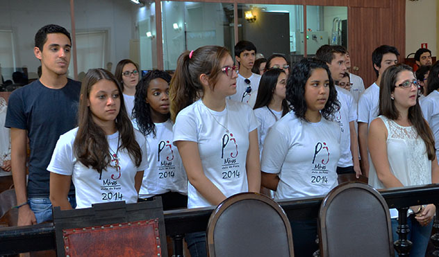 Parlamento Jovem de Minas de Juiz de Fora edição 2014 encerra atividades (12/11/2014 00:00:00)