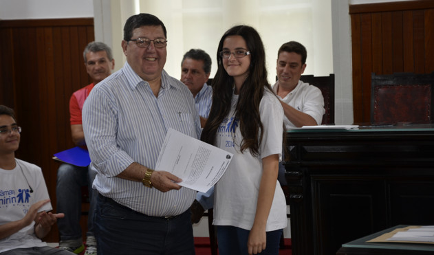 Câmara Mirim entrega propostas ao presidente Julio Gasparette (14/11/2014 00:00:00)