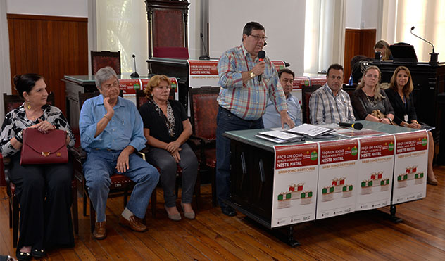 Segunda edição da Campanha de Natal dos Idosos é lançada (18/11/2014 00:00:00)