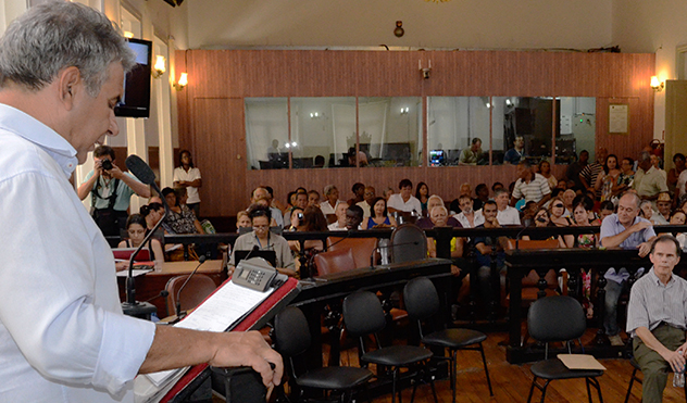 Manutenção do Schdo no Centro é garantida em Audiência Pública (15/01/2015 00:00:00)