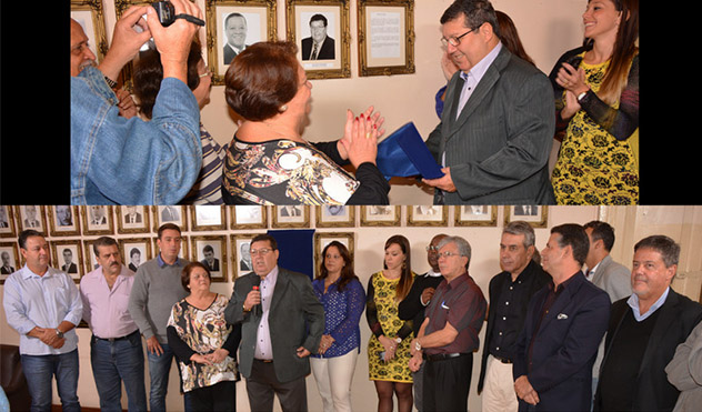 Homenagem - Foto de Julio Gasparette integra Galeria de Ex-presidentes do Legislativo (22/05/2015 00:00:00)