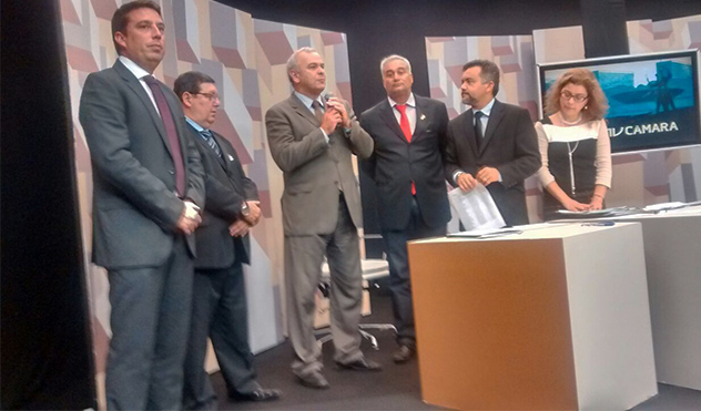 TV Câmara – Legislativo de JF assina acordo de cooperação técnica em Brasília (18/08/2015 00:00:00)