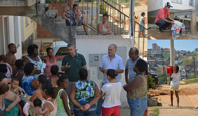 Vereadores verificam situação do condomínio Belo Vale (16/10/2015 00:00:00)