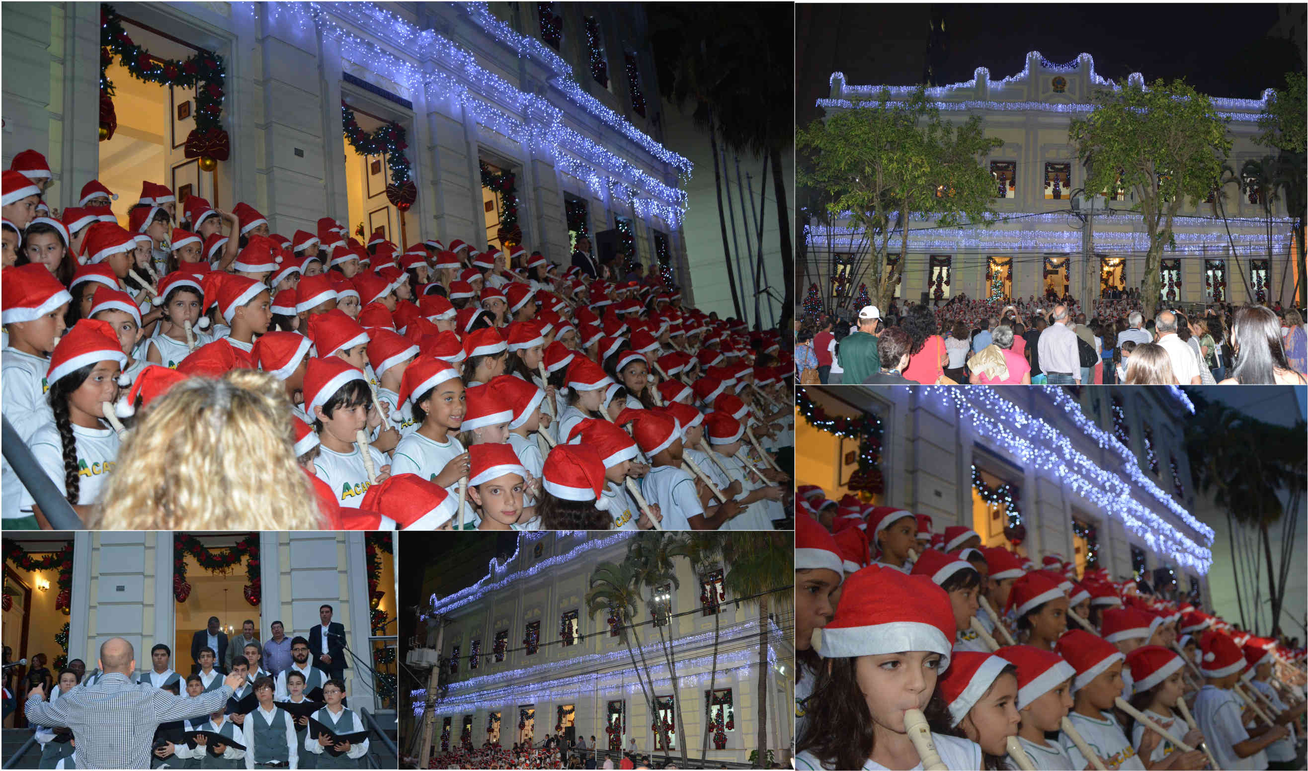 Canta & Encanta - Centenas de pessoas participam da abertura do Natal da Câmara (02/12/2015 00:00:00)