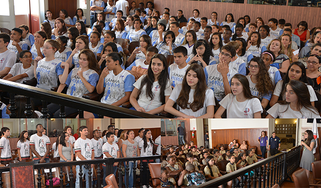 Educação Cidadã - Parlamento Jovem, Câmara Mirim e Conheça a Câmara retornam as atividades (23/02/2016 00:00:00)