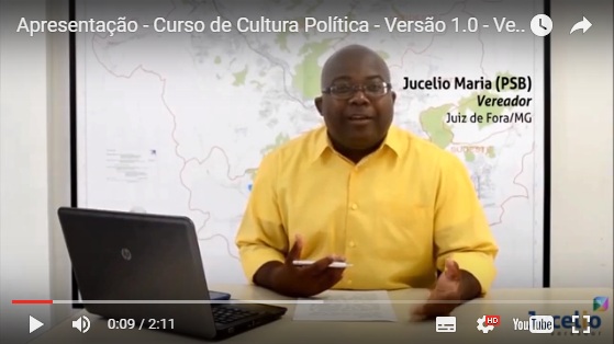 Jucelio lança curso de Cultura Política (16/05/2016 00:00:00)