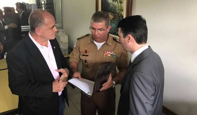 Zé Márcio solicita mais policiais e viaturas para Juiz de Fora (08/02/2017 00:00:00)