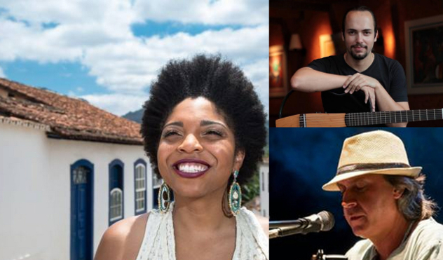 Thiago Miranda, Roger Resende e Alessandra Crispin  se apresentam na Escadaria do Samba (13/02/2017 00:00:00)