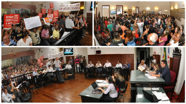 Após cinco horas de sessão tumultuada, Plano Municipal de Educação é aprovado (28/03/2017 00:00:00)