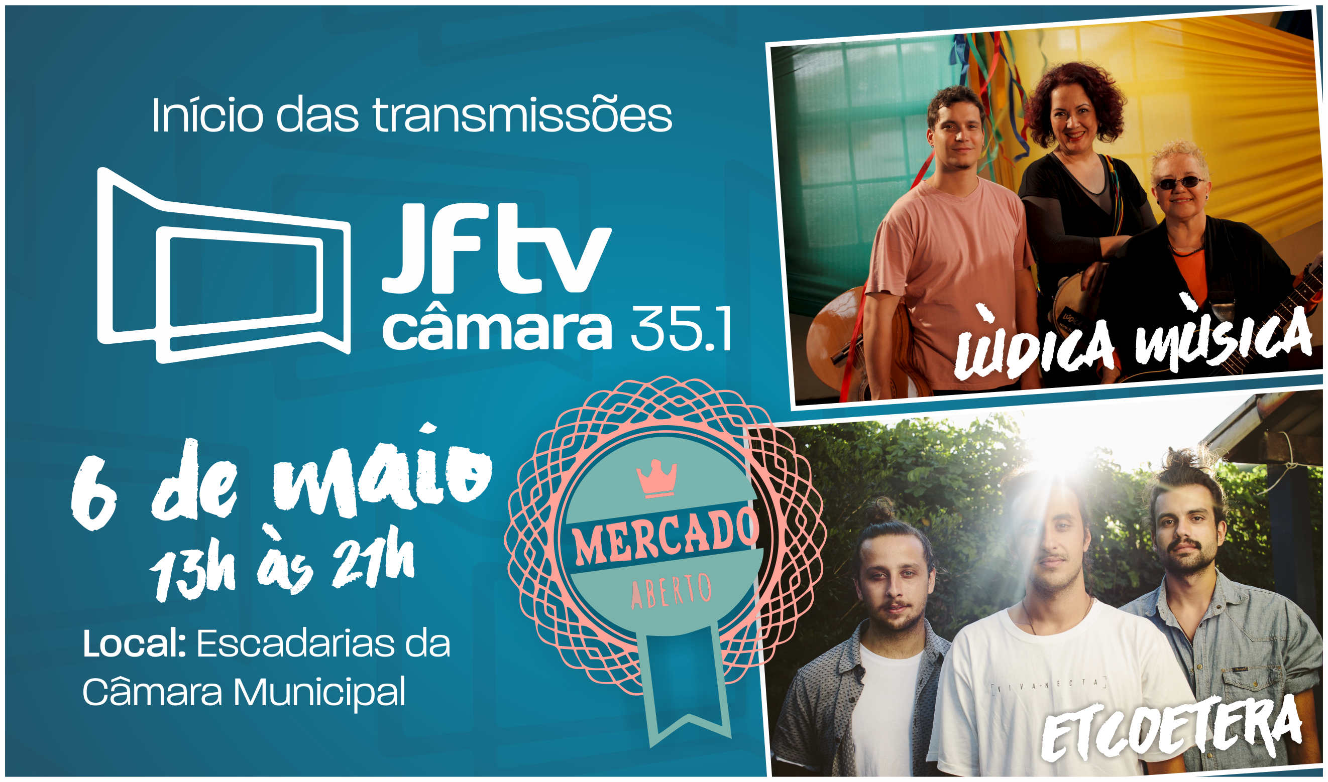 Programação cultural marca 164 anos da Câmara e início das transmissões da JF TV (02/05/2017 00:00:00)