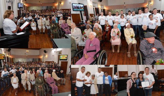 Emoção marca a entrega de homenagem aos centenários de Juiz de Fora (10/05/2017 00:00:00)