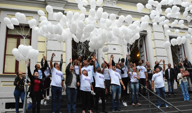 Dia de Combate à violência sexual infantil é marcado por soltura de balões e palestras na Câmara (18/05/2017 00:00:00)