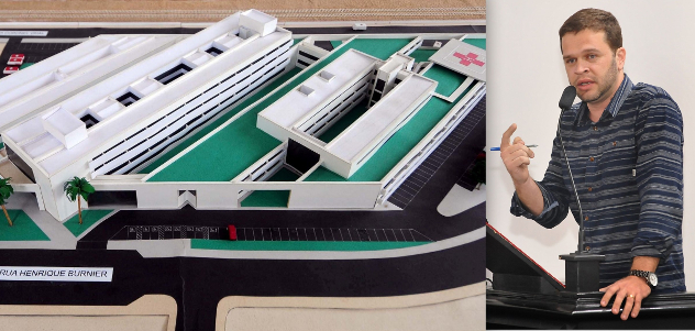 Charlles propõe parceria público-privada  para finalizar obras do Hospital Regional (07/07/2017 00:00:00)