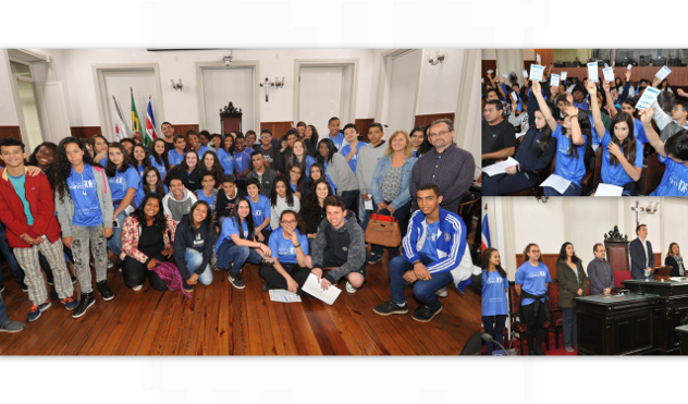 Câmara Mirim aprova propostas que visam  romper preconceitos e intolerância em JF (04/10/2017 00:00:00)