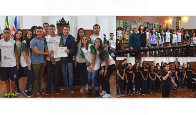 Parlamento Jovem: cerimônia solene marca encerramento da edição 2017 (20/10/2017 00:00:00)