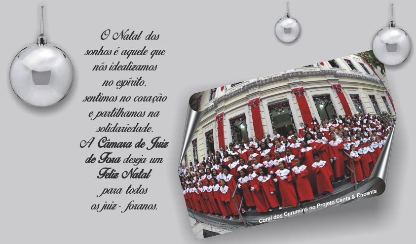 Mensagem aos servidores da Câmara de Juiz de Fora (22/12/2017 00:00:00)