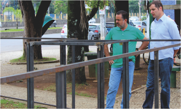 Comissão de Proteção Animal visita obras do parcão em Benfica (27/12/2017 00:00:00)