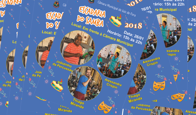 Thiago Miranda, Joãozinho da Percussão e Alessandra Crispin se apresentam na Escadaria do Samba (23/01/2018 00:00:00)