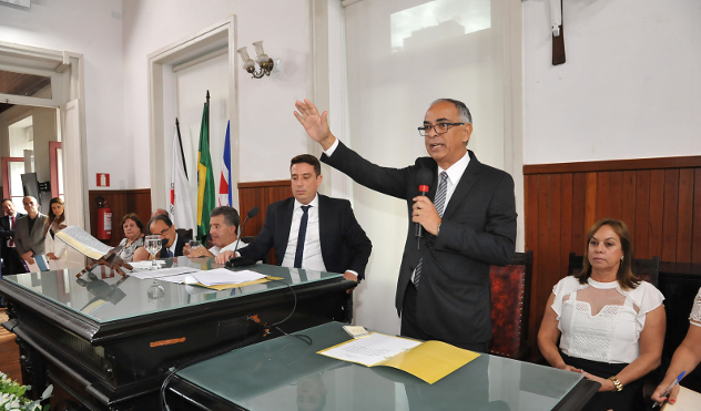 Antônio Almas toma posse como prefeito de Juiz de Fora (06/04/2018 00:00:00)