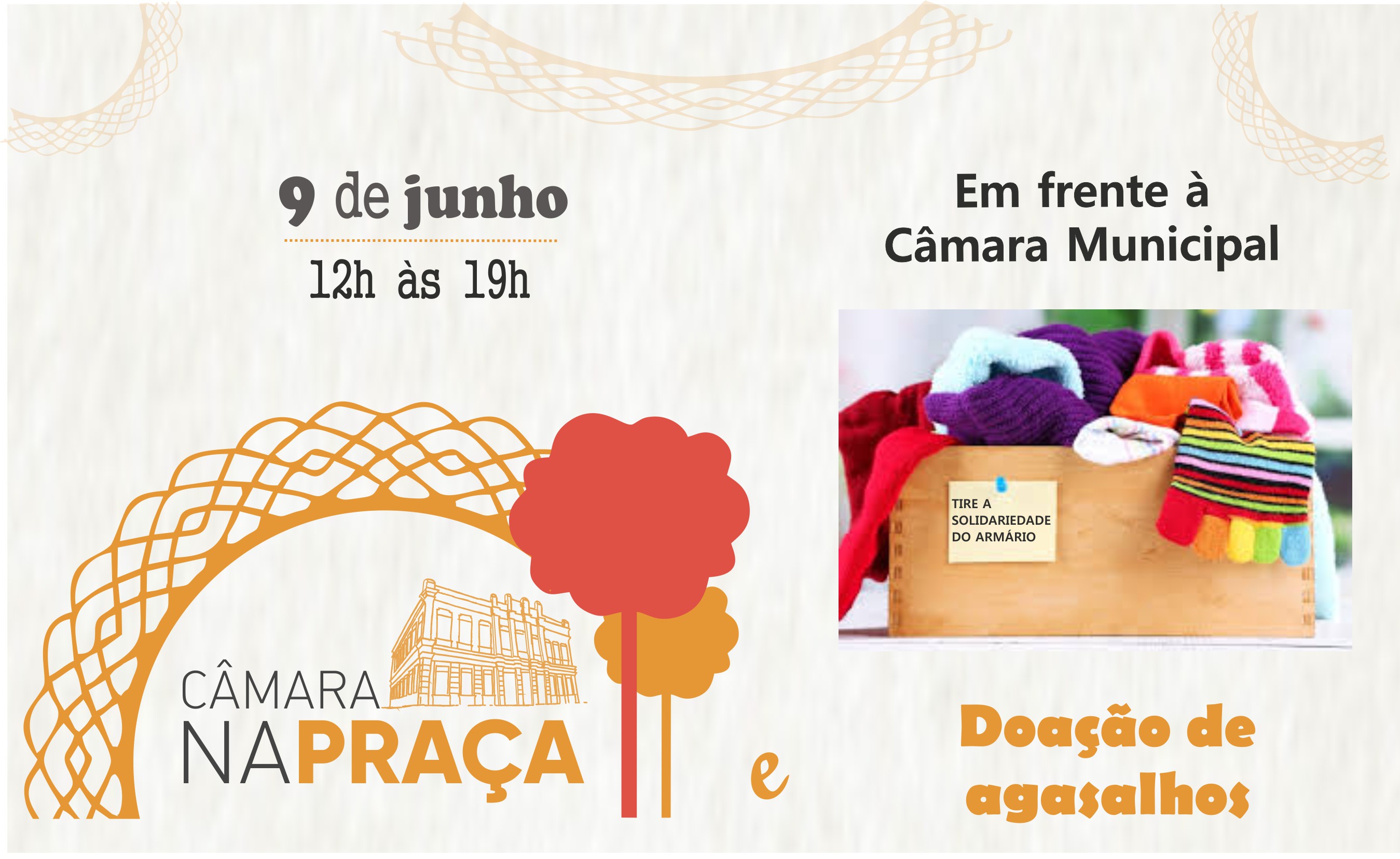 Câmara na Praça promove doação de agasalho (07/06/2018 00:00:00)