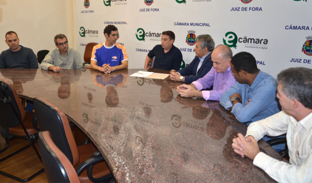 Legislativo de JF assina convênio e cria programa esportivo na JFTV Câmara (12/06/2018 00:00:00)